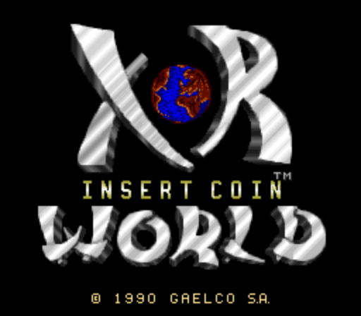 Xor World (prototype) Title Screen